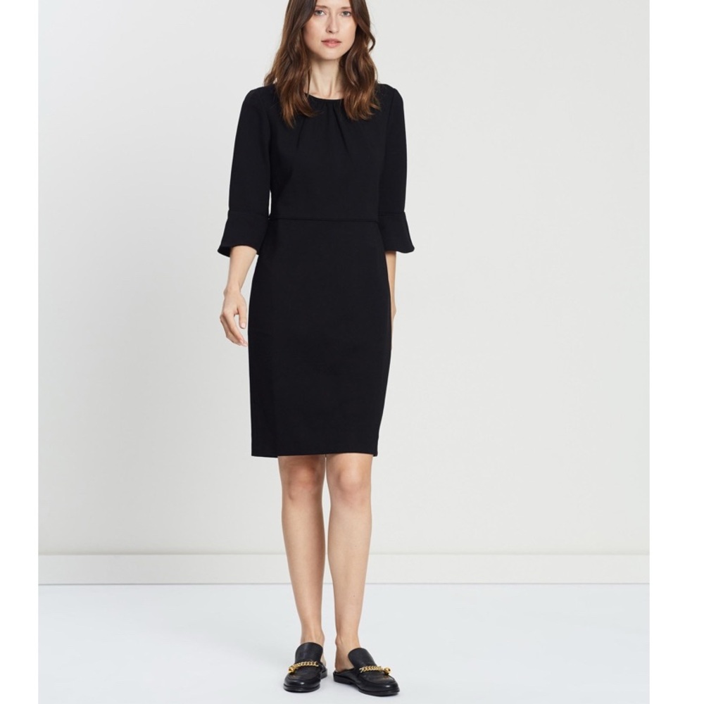 J Crew Bell Sleeve Ponte Dress Sz 8